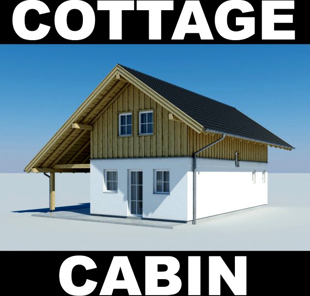Cottage 2 3D Model