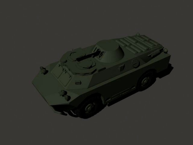 BRDM2 3D Model