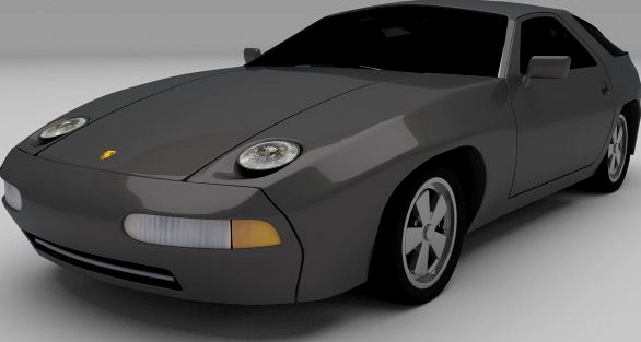 Porsche 928 3D Model