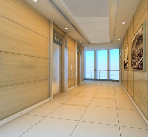 Corridor Spaces 058 3D Model