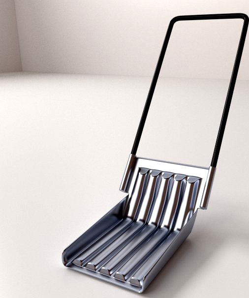 Snow Shovel 3D Model