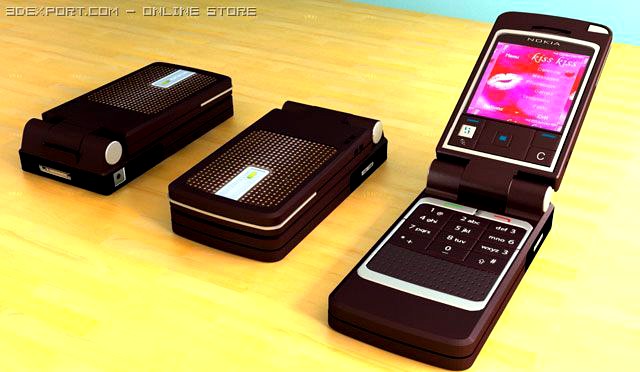 nokia 6260 3D Model