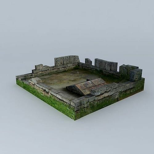 Tomb Raider 3D Scene Work In Progress