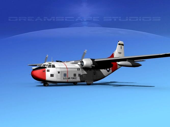 Fairchild C-123B Provider USAF 4