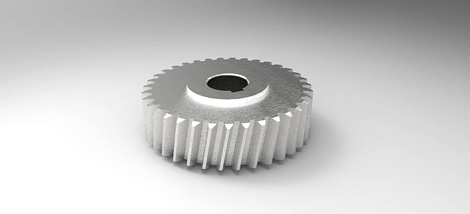 Cylindrical helical gear