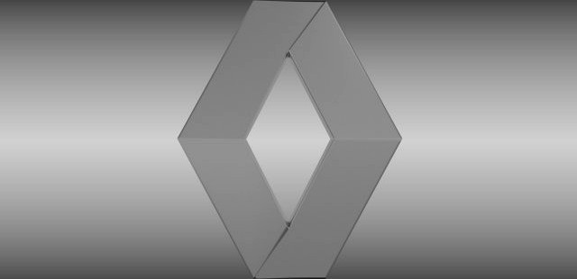 Renault Logo 3D Model