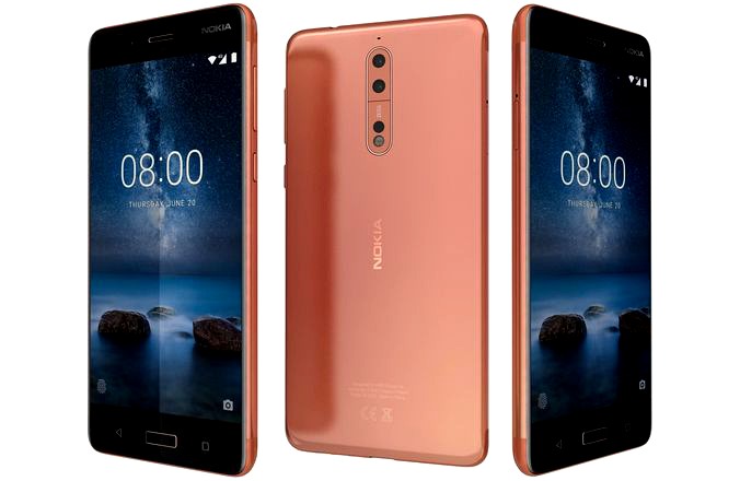 Nokia 8 Polished Copper