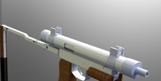 SMG  Machine gun 3D Model
