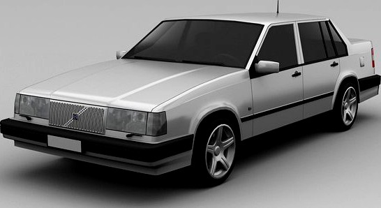 Volvo 960 1993 3D Model