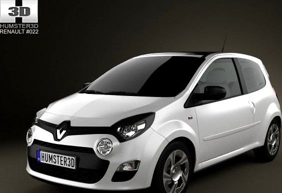 Renault Twingo 2012 3D Model