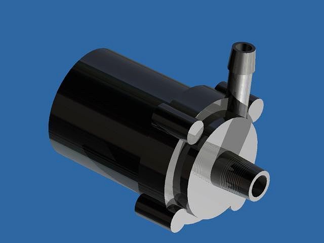 Small water pump design