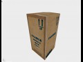 Carton box fragile 3D Model