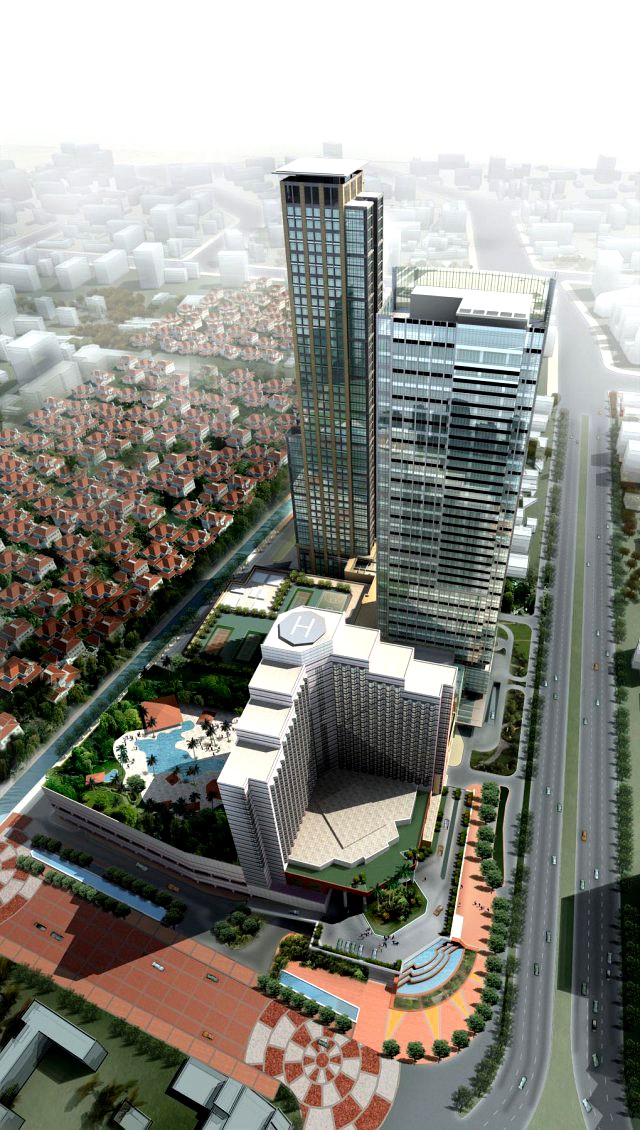 Building 002 3D Model