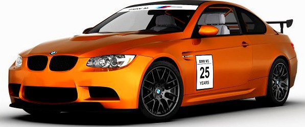 BMW M3 GTS 2012 3D Model