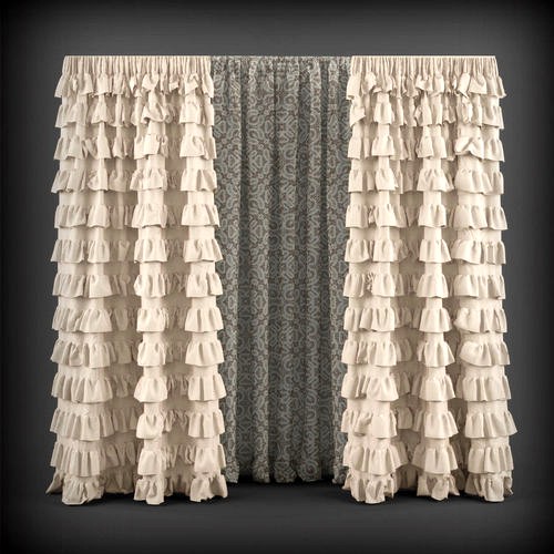 Curtain 3D model 16