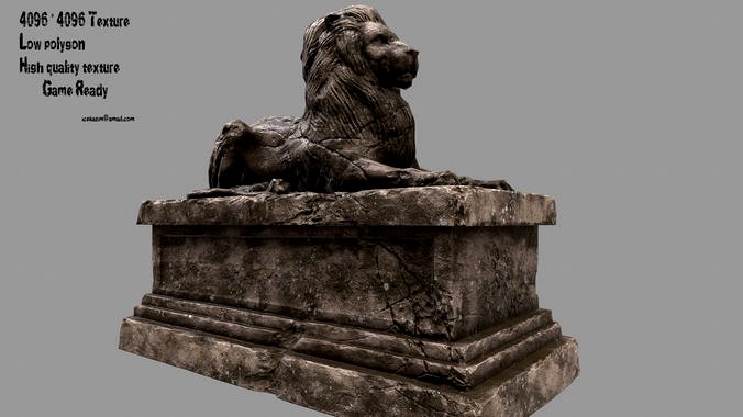 Lion Statue 29