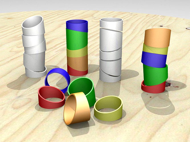 Stack-A-Ring Desk Toy