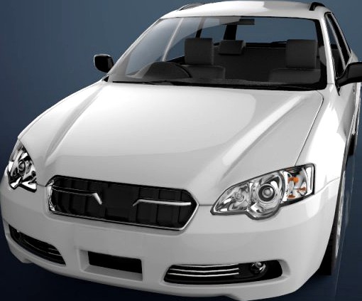 Sedan 3D Model