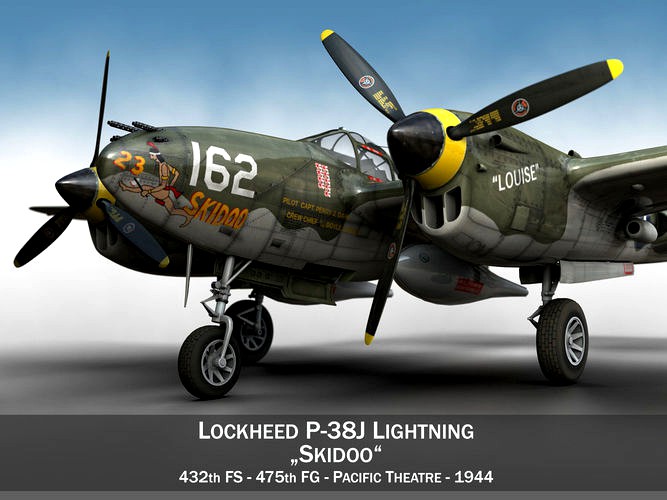 Lockheed P-38 Lightning - Skidoo