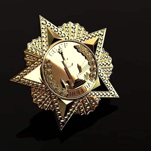 Pendant The order of victory | 3D