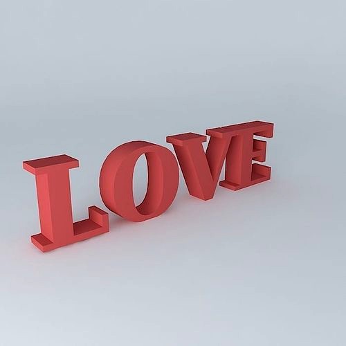 escultura LOVE LOVE sculpture