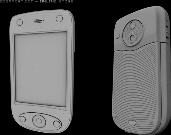 HTC PC6300 3D Model