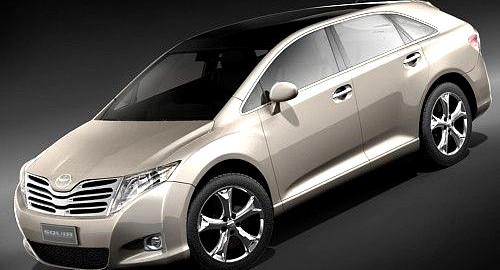 Toyota Venza 2009 3D Model