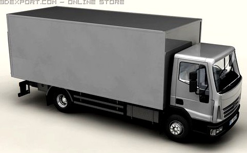 Generic Truck 3D Model