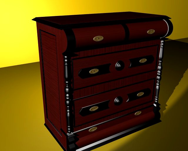Commode 3D Model
