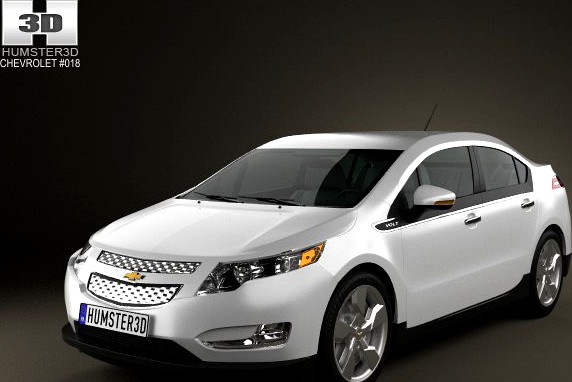 Chevrolet Volt 2011 3D Model