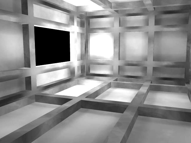 Area light setup sample scene