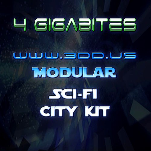 4GB SCIFY MODULAR CITY KIT