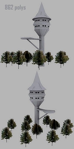 Forest tower