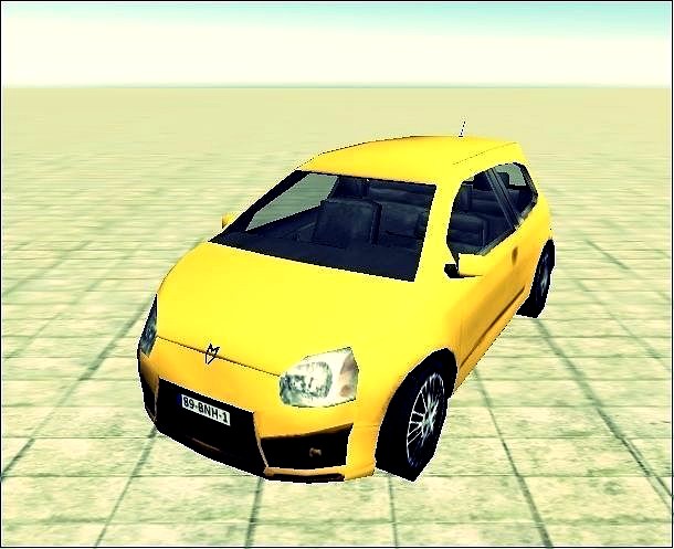 lowpoly car