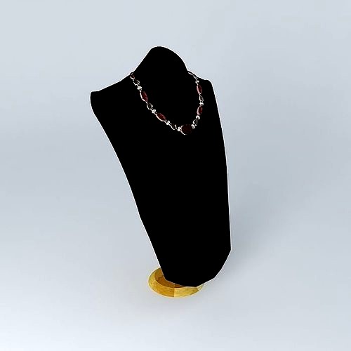 Ladies RED JADE  Stone Necklace