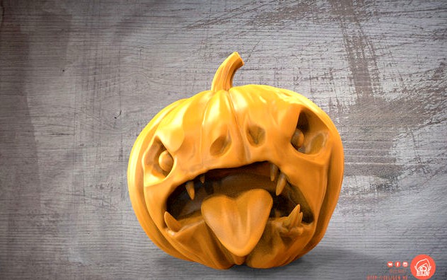 Evil pumpkin | 3D