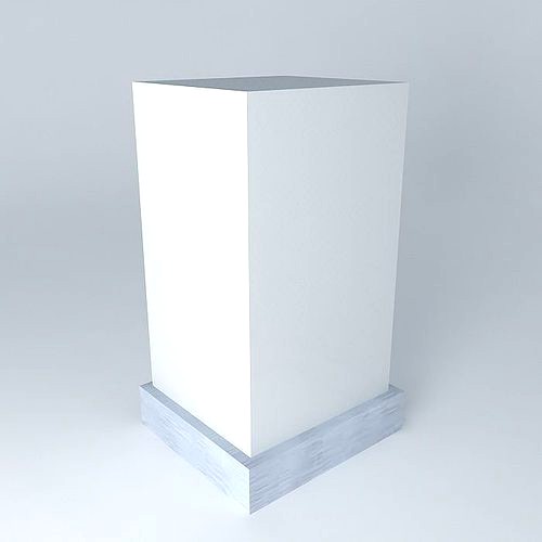 Lightbox pedestal