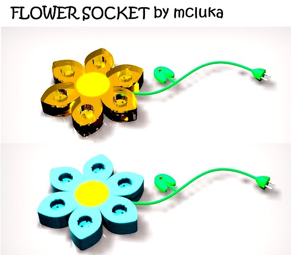 Flower socket