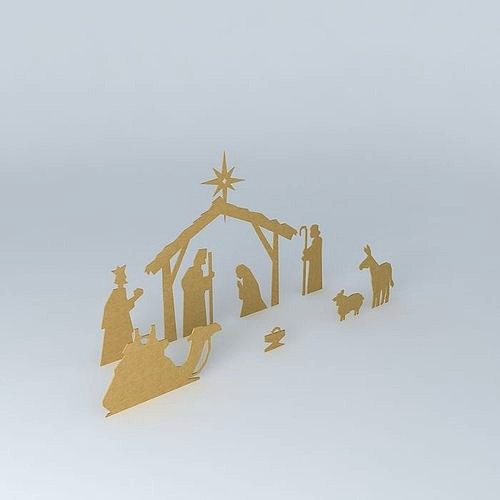 Nativity crib