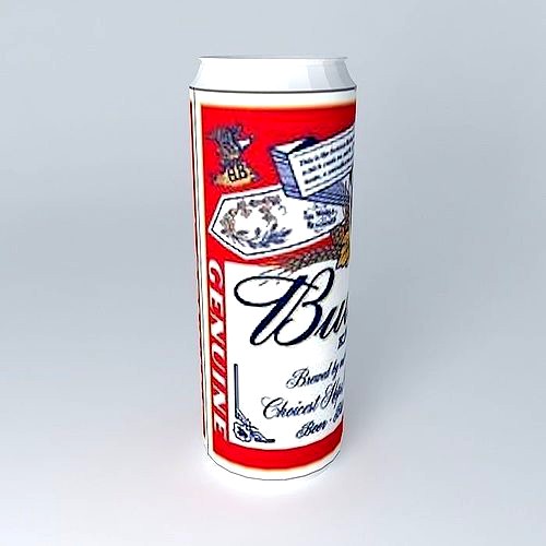 Budweiser beercan