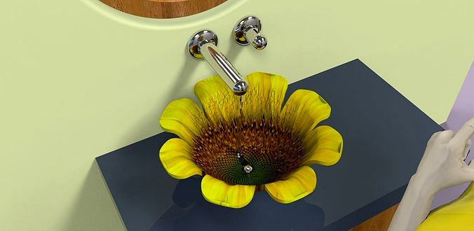 Sunflower sink