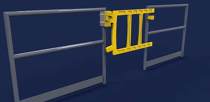 Double bar safety gate