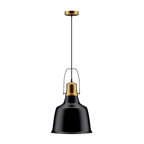 Black and Gold Ceiling Lamp