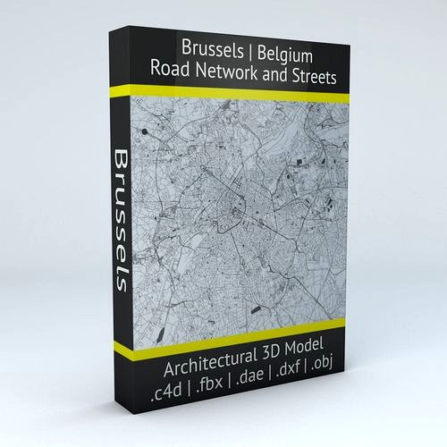 Brussels Road Network and Streets