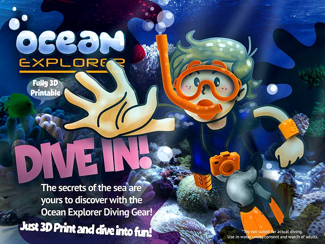 Ocean Explorer Diving toy kit