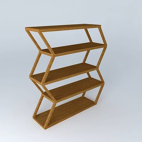 estante zig zag zig zag bookshelf