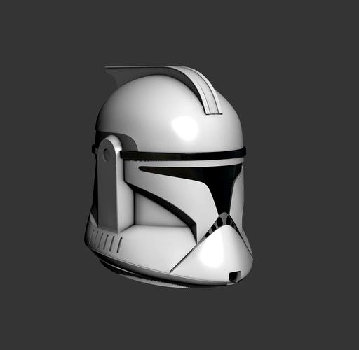Phase 1 Clone Trooper Cosplay Helmet | 3D
