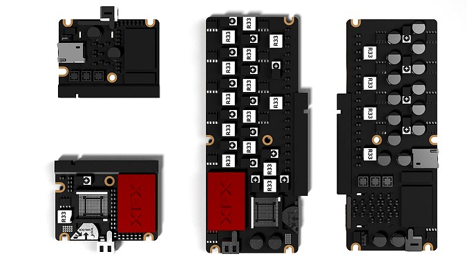 XFX PCM and TCM motherboard for smartphones