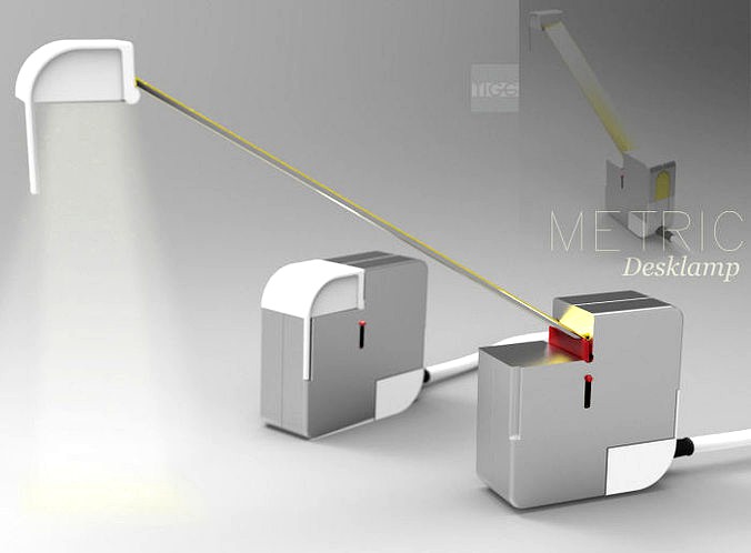 Metric Desk lamp Concept