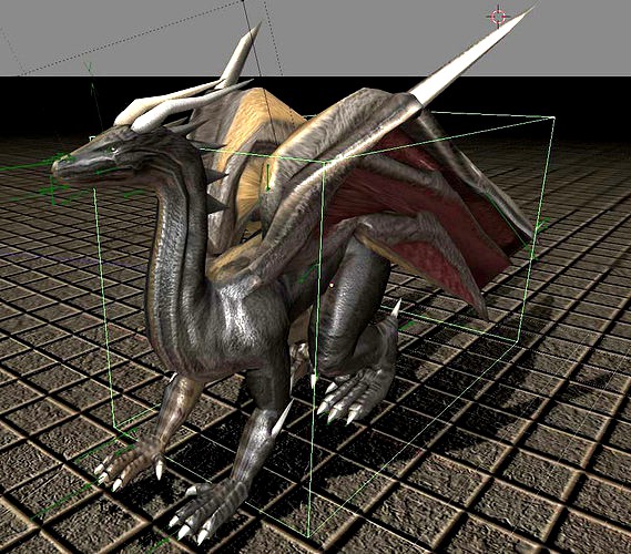 Dragon version 1 Rigged and Game Ready